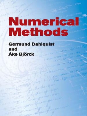 cover image of Numerical Methods